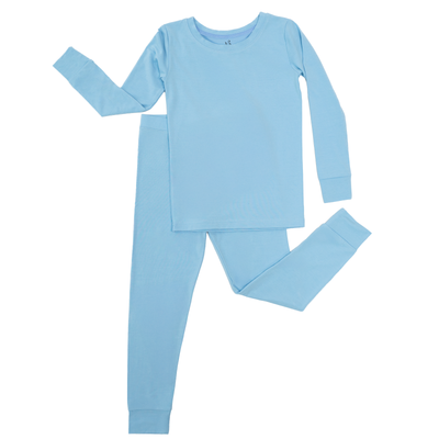 Long Sleeve Pajamas - Blue Bell
