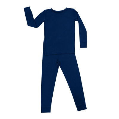 Long Sleeve Pajamas - Blue Depths