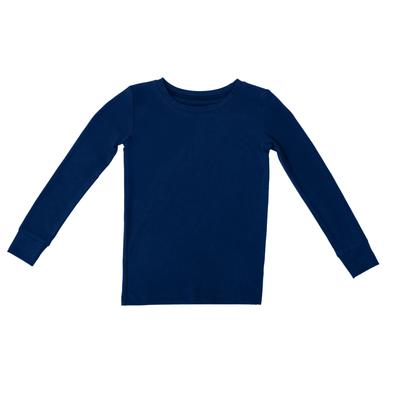 Long Sleeve Pajamas - Blue Depths