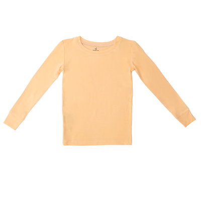 Long Sleeve Pajamas - Peach Fuzz