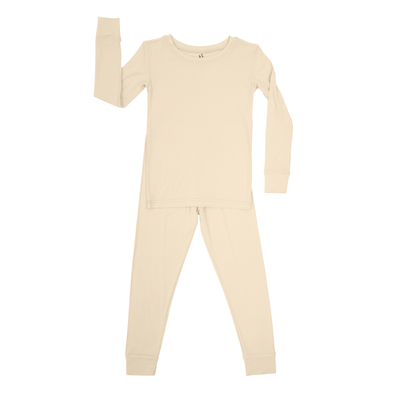 Long Sleeve Pajamas - Sand