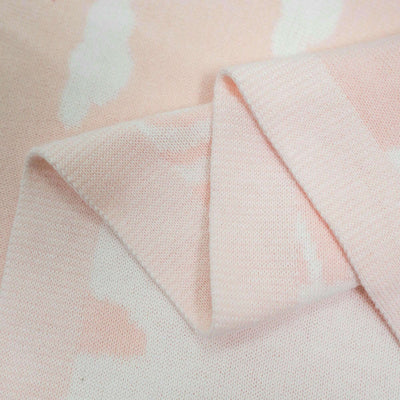Rainbow Jacquard Baby Blanket SwaddleAn