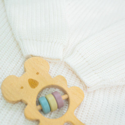 Ruffle Baby Knit Rompers
