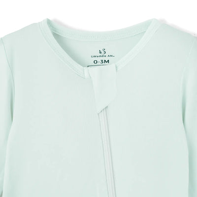 Convertible Footie Pajamas - Mint - SwaddleAn