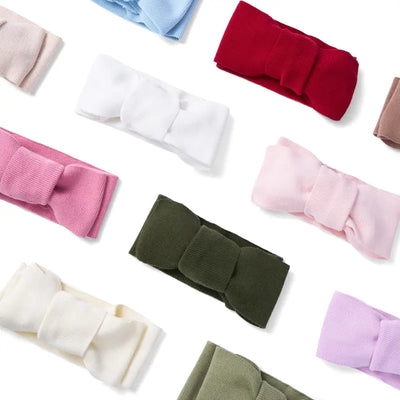 Knitted Oversized Topknot in White