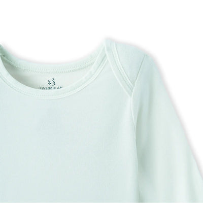 Long Sleeve Baby Bodysuit in Mint