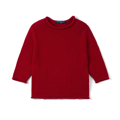 Swaddle_AN_Rollneck_Baby_Sweater_in_Red_Xmas_1