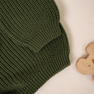 Swaddle AN Sweater in Forest Green