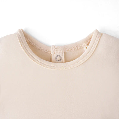 Twirl Bodysuit Dress in Sand