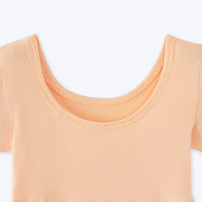 Twirl Dress in Peach Fuzz - SwaddleAn