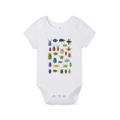 Bugs & Insects Baby Bamboo Onesie