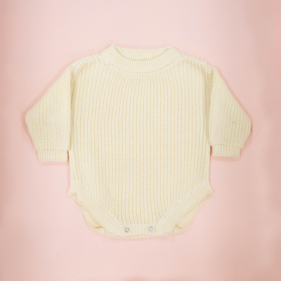 Baby Knit Romper SwaddleAn