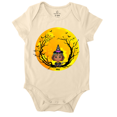 Personalized Halloween Bodysuit | Custom Baby Cartoon