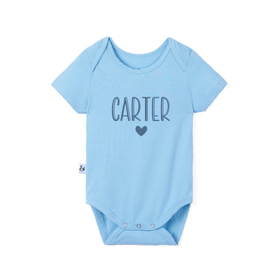 Custom Embroidered Name Bamboo Bodysuit