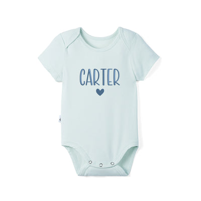 Custom Embroidered Name Bamboo Bodysuit