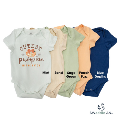 Baby Bodysuits - Cutest Pumpkin in the Patch