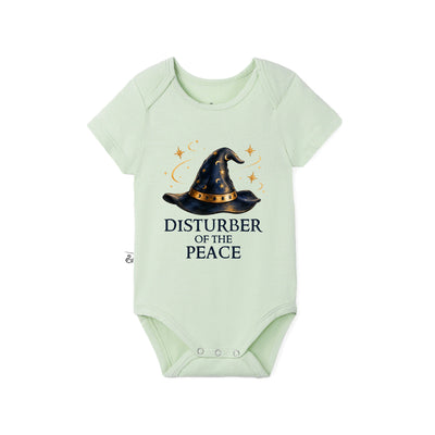 Disturber of the peace Halloween Baby Bamboo Onesie