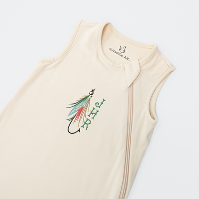 Embroidery Fly Fishing Sleep Sack | Personalized Monogram