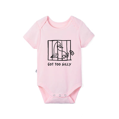 Got Too Silly Goose Bamboo Baby Onesie
