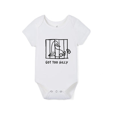 Got Too Silly Goose Bamboo Baby Onesie