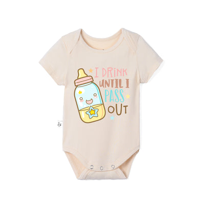 I Drink Until I Pass Out Bamboo Baby Onesie