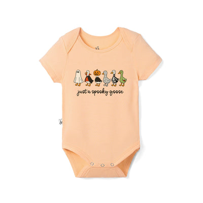"Just A Spooky Goose" Halloween Bamboo Baby Bodysuit