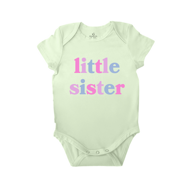 Little Sister Onesie – Bamboo Bodysuit