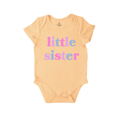 Little Sister Onesie – Bamboo Bodysuit
