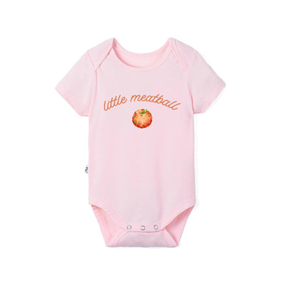 Little Meatball Italian Baby Bamboo Onesie
