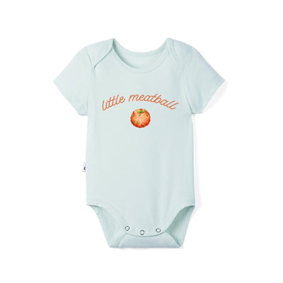Little Meatball Italian Baby Bamboo Onesie