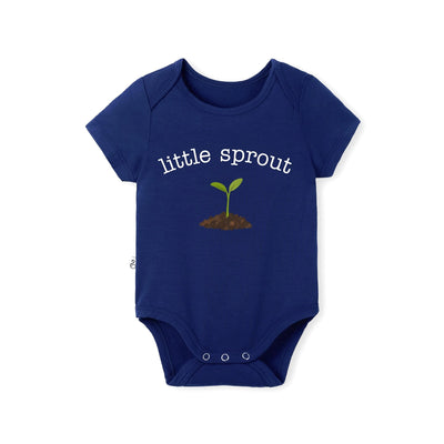 Little Sprout Baby Plant Lover Bamboo Onesie