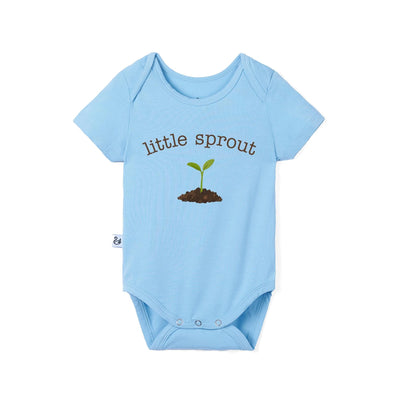 Little Sprout Baby Plant Lover Bamboo Onesie