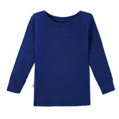 Blue Depths Long Sleeve Bamboo Pajama Set