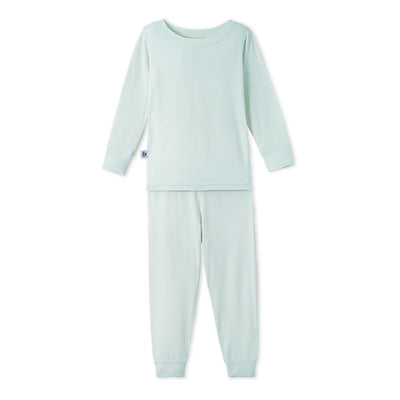 Mint Long Sleeve Bamboo Pajama Set
