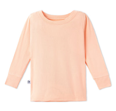 Peach Fuzz Long Sleeve Bamboo Pajama Set