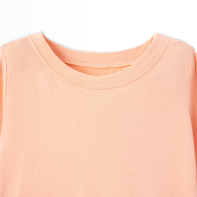 Peach Fuzz Long Sleeve Bamboo Pajama Set