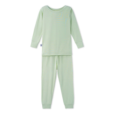 Sage Green Long Sleeve Bamboo Pajama Set