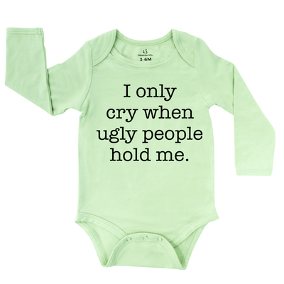 Funny Baby Onesie, Sarcasm Quote Bodysuit SwaddleAn