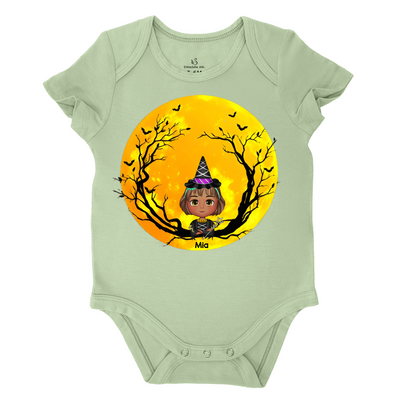 Personalized Halloween Bodysuit | Custom Baby Cartoon