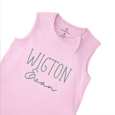Personalized Full Name Sleep Sack for Safer Sleep SwaddleAn