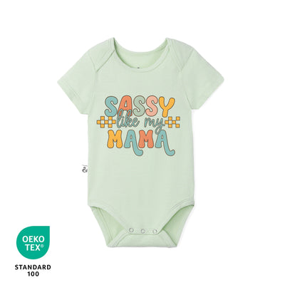 Sassy Like My Mama Baby Bamboo Onesie