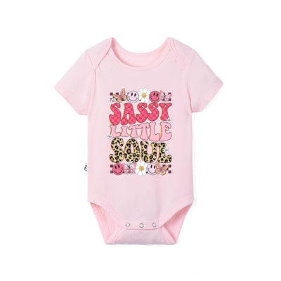 Sassy Little Soul Funny Baby Bamboo Onesie