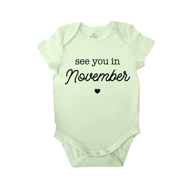 'See You in November' Bodysuit | The Sweetest Thing to Be Thankful For