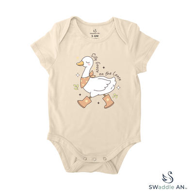 Baby Bodysuits - Silly Goose on the Loose