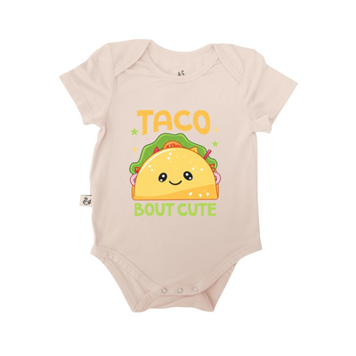 'Taco bout cute' Bodysuit | Taco Onesie, Mexician Baby Shower Gift