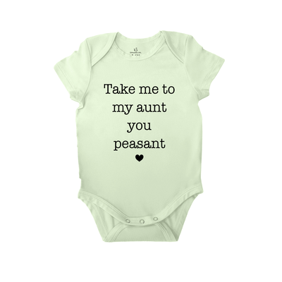 Take me to my aunt you peasant Onesie Bodysuit