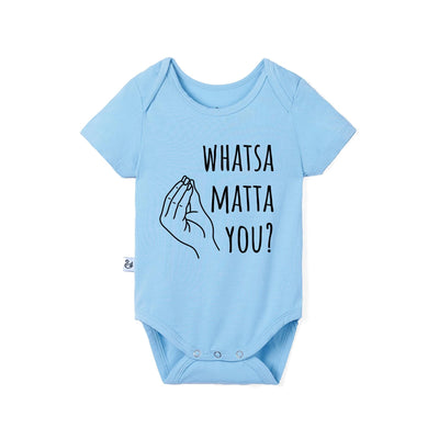 Whatsa matta with you Italian Funny Baby Bamboo Onesie